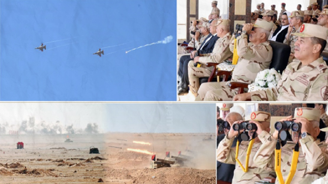 قوة نارية هائلة في الغرب: الجيش المصري يقتحم 