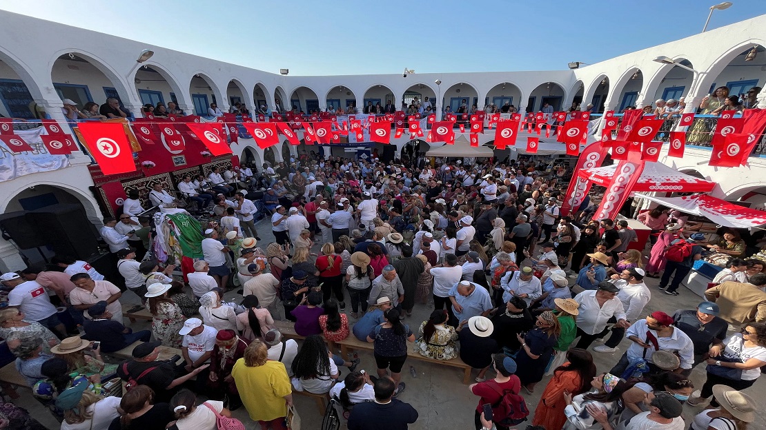 موسم الزيارة السنوية لمعبد "الغريبة" في الجزيرة -وهو أقدم كنيس يهودي في أفريقيا