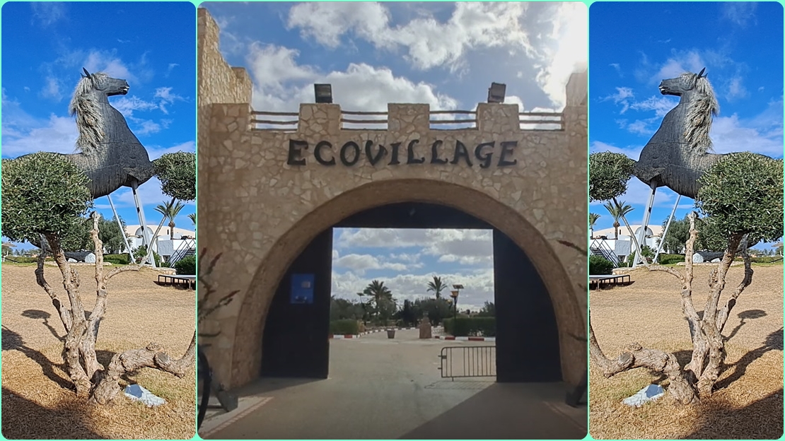 إيكو فيلاج سوسة.. الجنة الخضراء التي تجمع بين الطبيعة والفن والتراث التونسي الأصيل