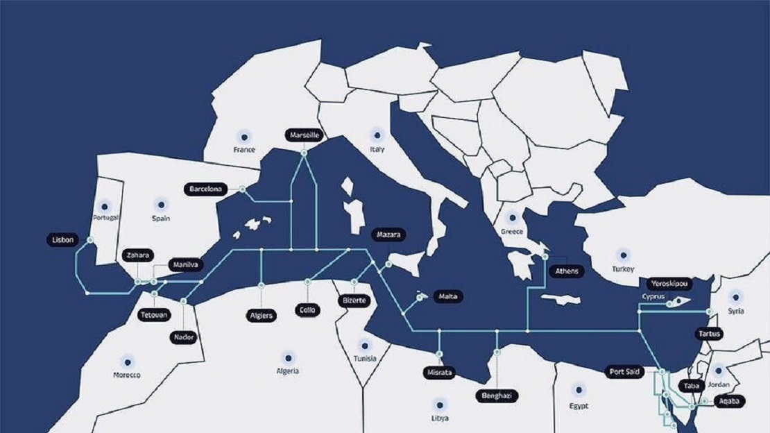 سوريا تفتح بوابة العالم الرقمي: كابل بحري يربط القارات من طرطوس