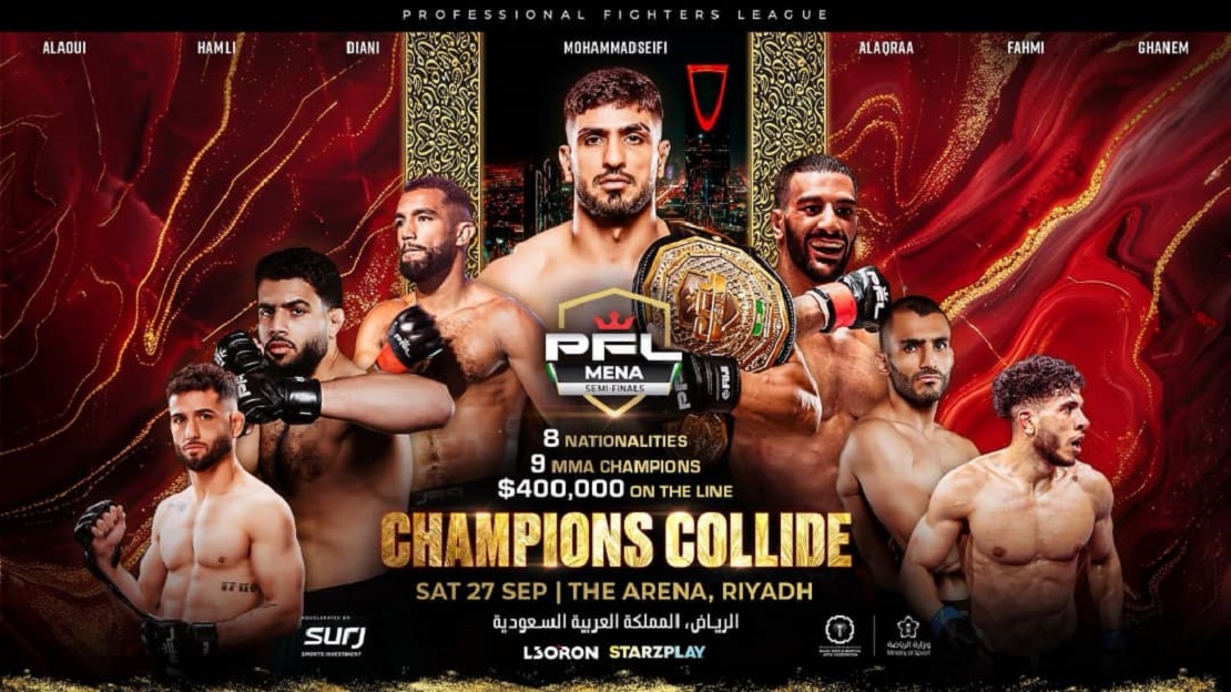مواجهات نارية في نصف نهائي بطولة PFL بالرياض: الطريق إلى التتويج