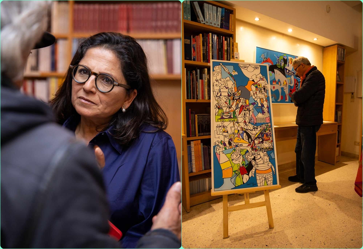 من 24 فيفري إلى 31 مارس: معرض للفنانة التشكيلية المُبدعة سليمة تريعة تحت عنوان “Au delà de ce que tu vois !”