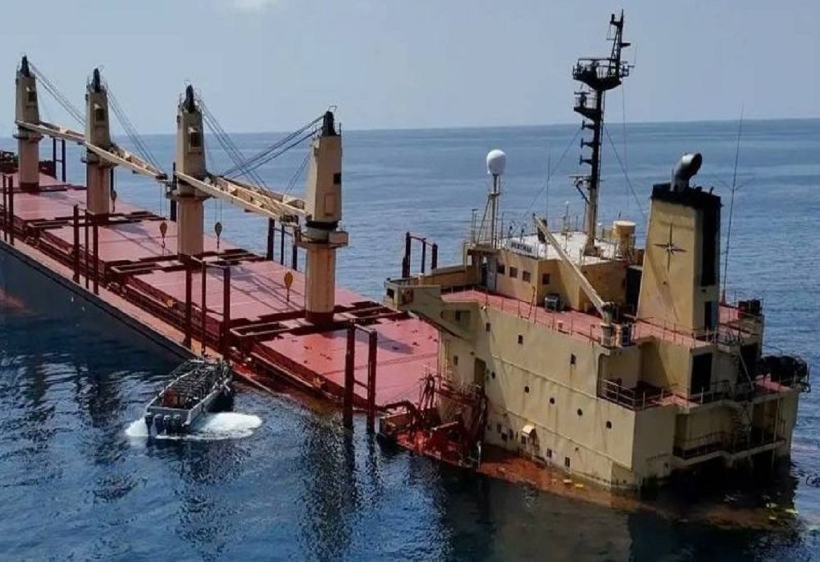  الجيش الأميركي يؤكد غرق السفينة روبيمار بعد تعرضها لهجوم قبالة السواحل اليمنية