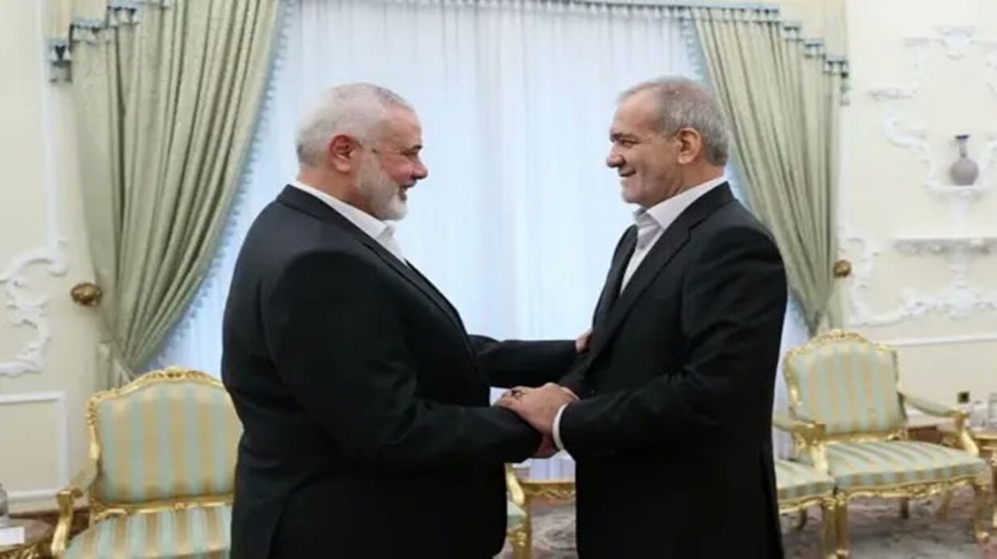 Iranian President Mourns Haniyeh
