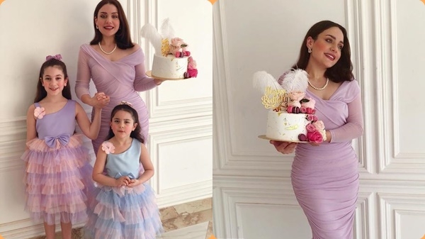 ظهور رائع لإبنة هيفاء وهبي وحفيدتيها