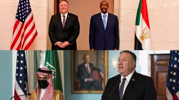 اتفاقات "ابراهيم" هي اتفاقات تطبيع العلاقات مع اسرائيل والتي توسطت بها الولايات المتحدة 