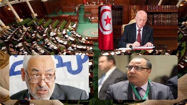 حكومة المشيشي وسحب الثقة من الغنوشي 