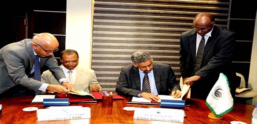 مراسم توقيع اتفاقية قرض ائتماني بين باديا وبنك التنمية لدول وسط أفريقيا