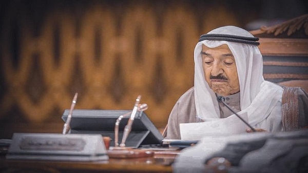 أمير الكويت (29 يناير 2006- 29 سبتمبر2020 ) الشيخ صباح الأحمد الجابر الصباح
