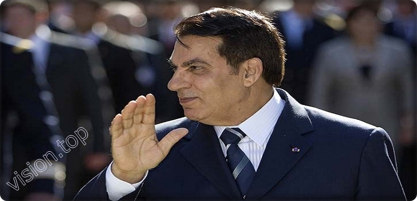 رحيل ثاني رؤساء تونس، زن العابدين بن علي