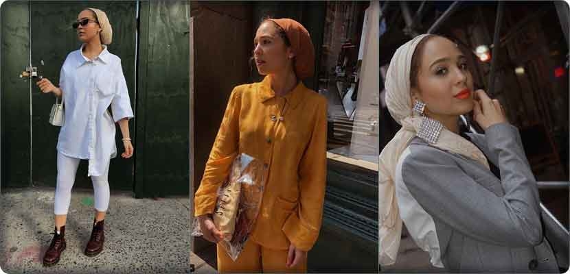 صور الفاشينيستا المحجبة ماريا الصادق الأمريكية من أصول فلسطينية
