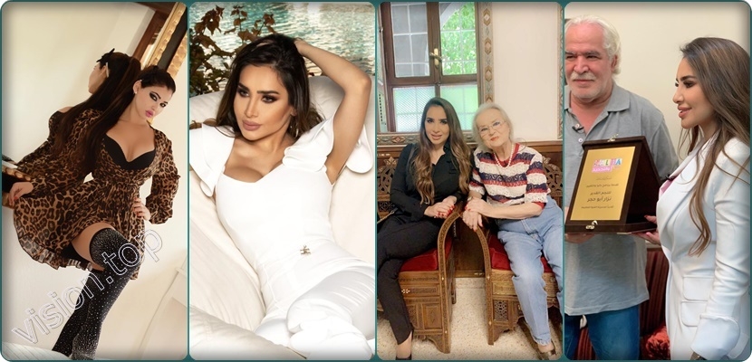 داليا كريم تكرم النجوم في سوريا