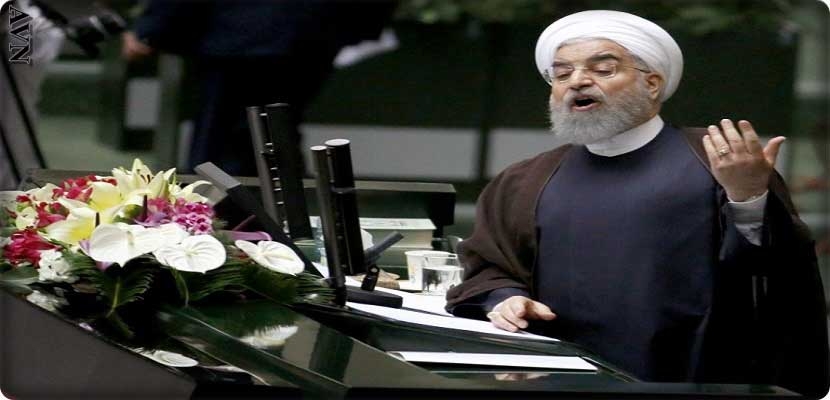 روحاني خاطب إسرائيل والولايات المتحدة، في كلمة له خلال عرض عسكري في طهران: "إن أردتم أم لم تريدوا فسندافع عن الشعوب المظلومة في سوريا واليمن وفلسطين وسوف نعزز منظوماتنا الصاروخية".