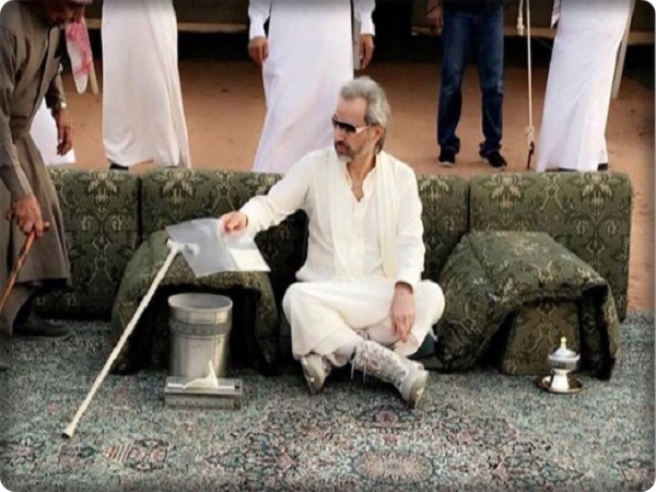 نشره الملياردير السعودي، في تغريدة على حسابه الرسمي في موقع “تويتر”