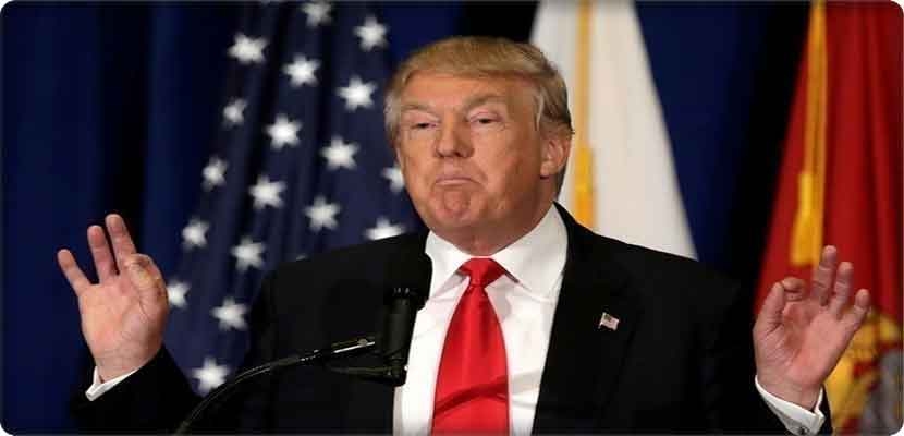  الرئيس الأمريكي دونالد ترامب، قال في بيان، "وسائل إعلام فسرت سياسته في مجال الهجرة بشكل خاطئ، مثل حظر الدخول للمسلمين".