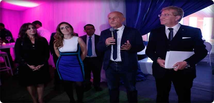 Docteur Mona Mnif-Docteur Leila Saddam avce l'ambassadeur de France et Chokri Jeribi