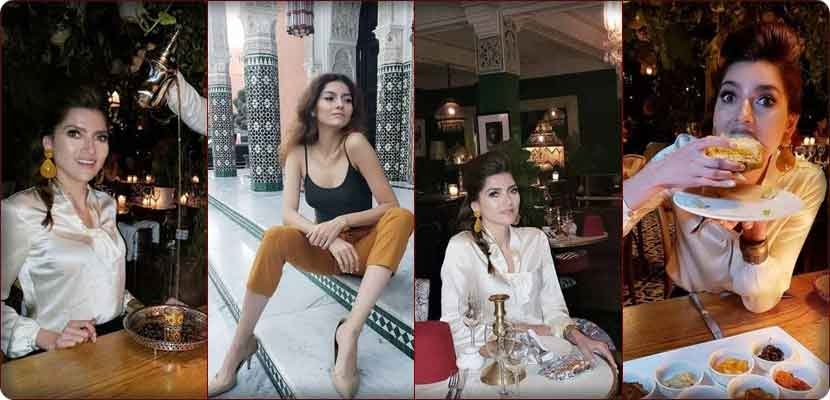 صور توثق حب الممثلة الأمريكية بلانكا بلانكو للمملكة المغربية