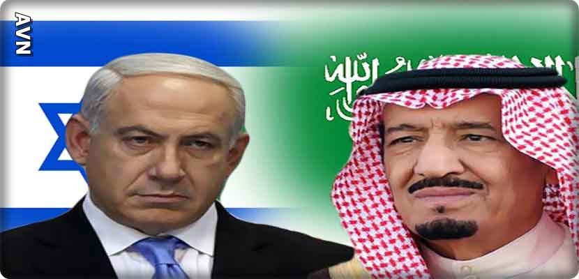 صورة مركبة للملك السعودي سلمان بن عبد العزيز ورئيس الوزراء الاسرائيلي بنيامين نتيناهو