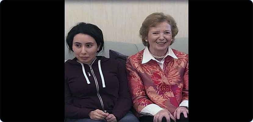 فيديو، إبنة حاكم دبي المفقودة، الشيخة لطيفة تعيش في منزلها 