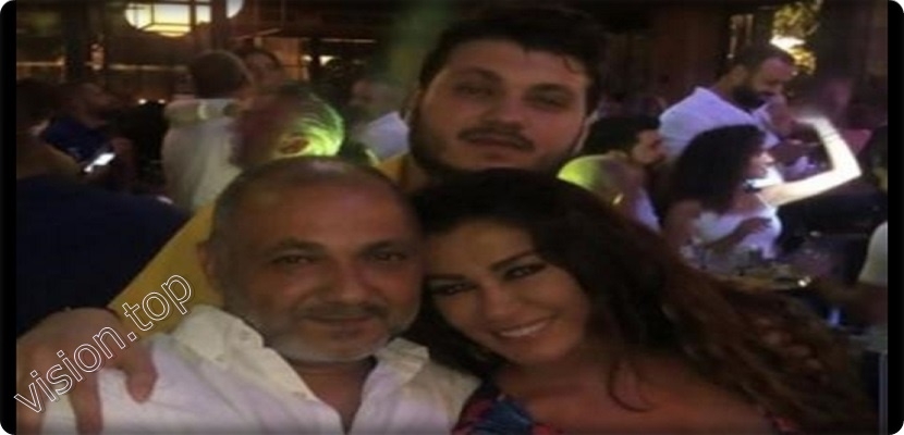 الفنانة اللبنانية نادين الراسي تجمع بين حبيبها وطليقها 