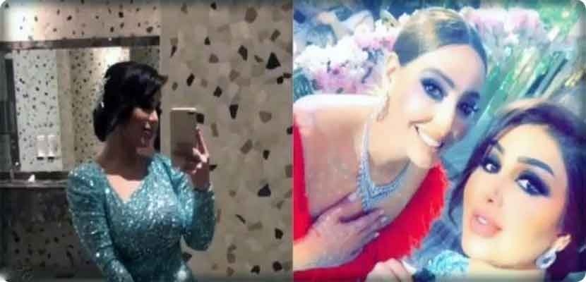 زفاف ابنة الفنانة الكويتية إلهام الفضالة 