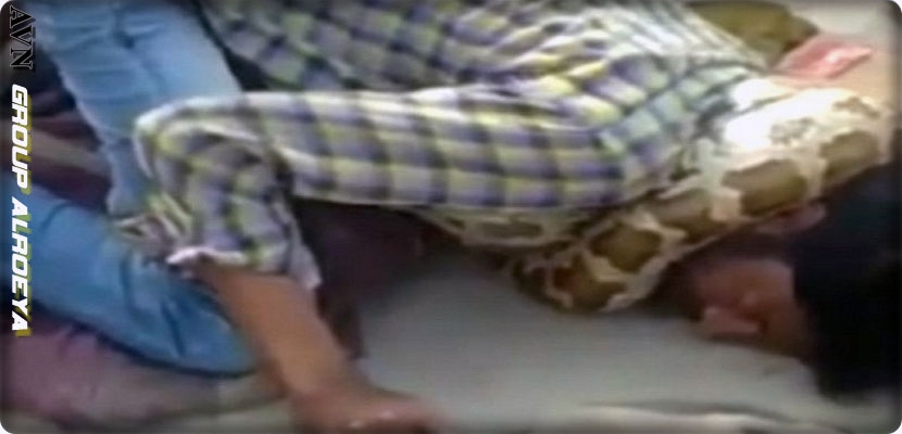 في الهند، حية تخنق أمام الجمهور