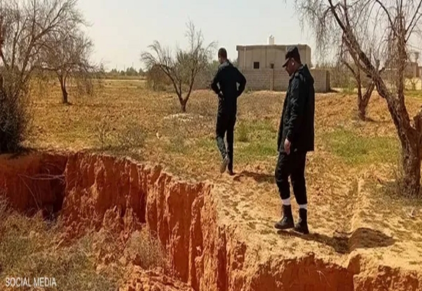 ظاهرة غريبة في جنوب العاصمة الليبية طرابلس