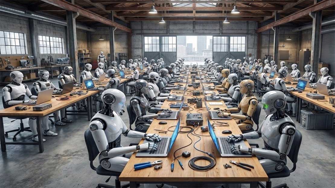 "الإنترنت الميت" يصبح واقعاً.. البوتات تتفوق على البشر بنسبة 53% لأول مرة في التاريخ