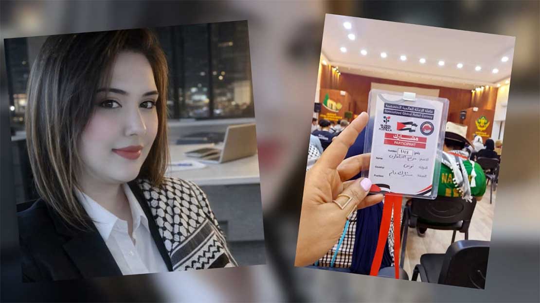 صوت التضامن من جودائم بالزاوية الليبية: التونسية مريم حلفاوي تحكي رحلة القافلة الإنسانية
