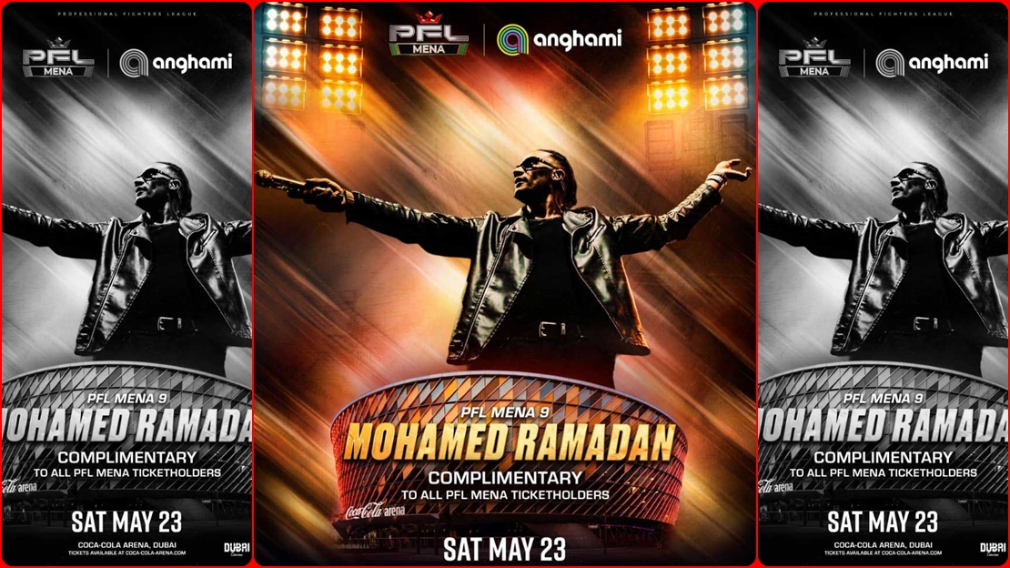 محمد رمضان وبدر الشعيبي يحييان حفلين جماهيريين قبل نزالات "فخر العرب" في دبي